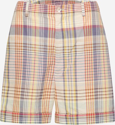 Polo Ralph Lauren Püksid 'LYDA' helebeež / helepruun / lilla / tumepunane, Tootevaade