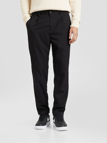 Regular Pantalon chino 'LOU' Only & Sons en noir : devant