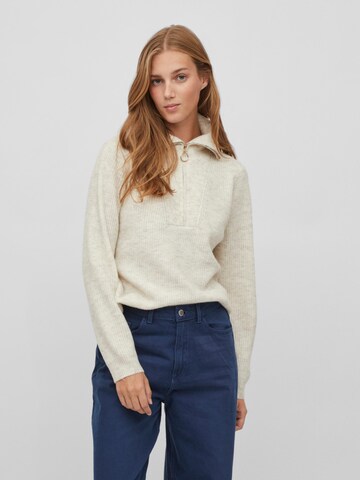 VILA Sweater 'Mathilda' in Beige: front