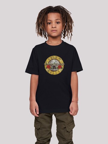 T-Shirt 'Guns 'n' Roses' F4NT4STIC en noir : devant