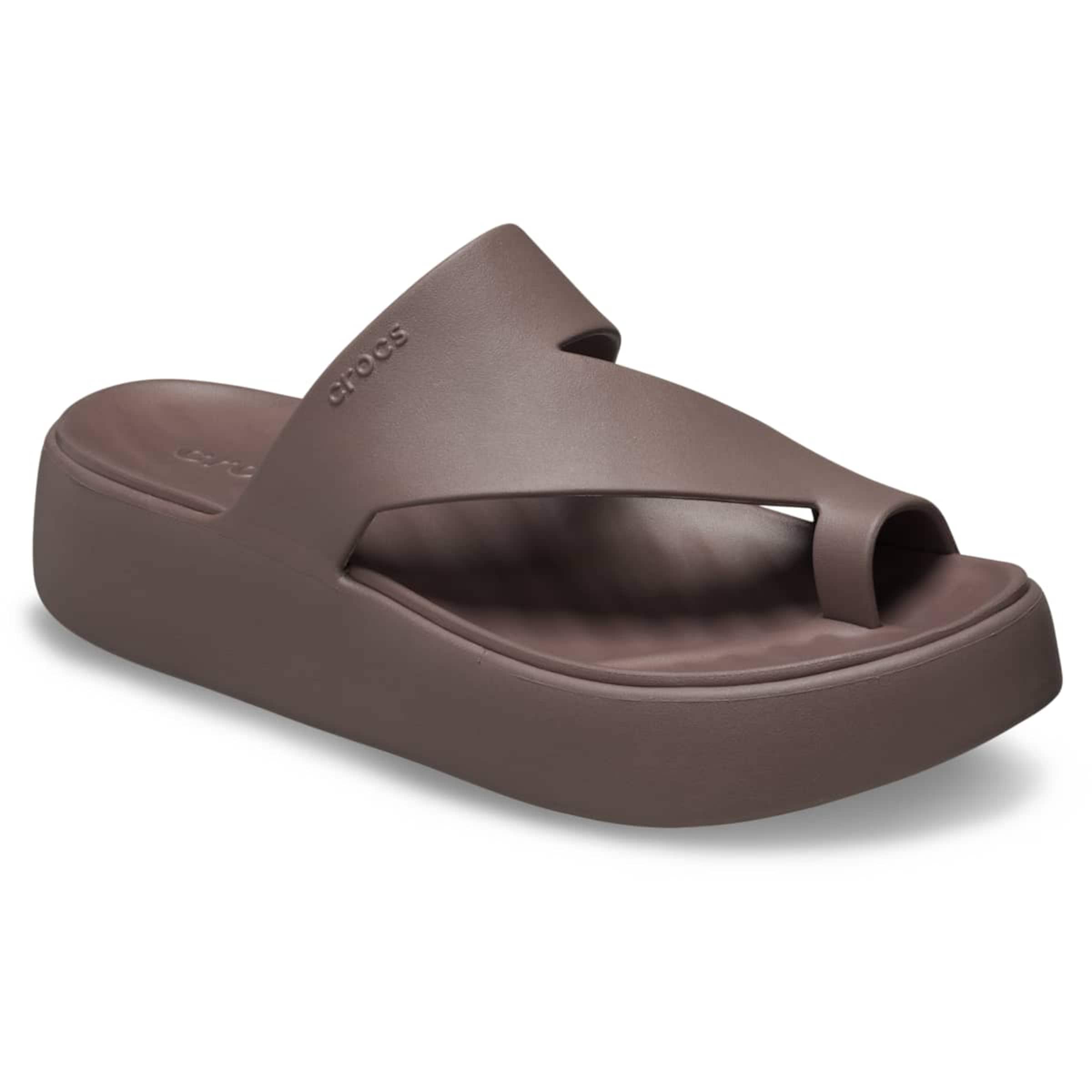 Crocs Sandały w kolorze brązowy