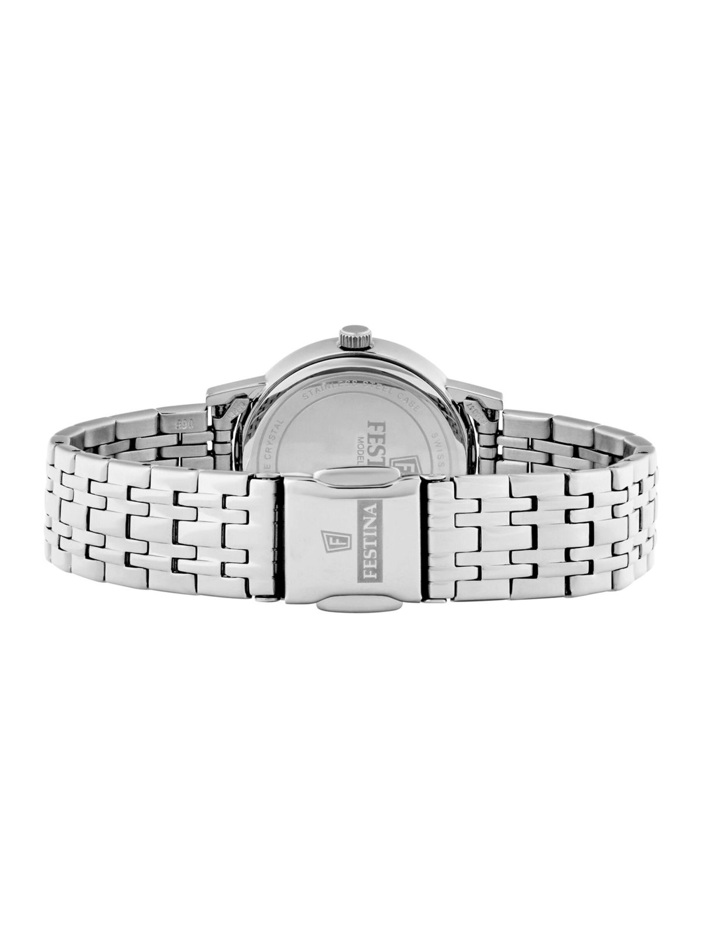 FESTINA Analoog horloge 'Festina - Watch Swiss Made - Quartz watch movement - Watch case width: 29.3 mm' in Wit