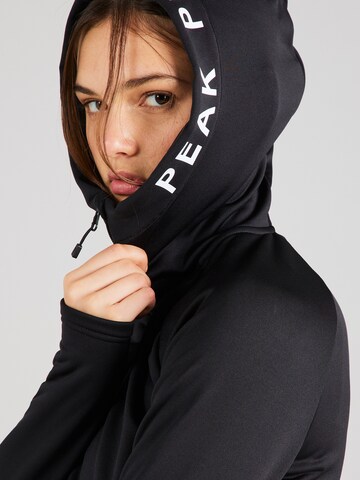 PEAK PERFORMANCE Bluza rozpinana sportowa 'Rider' w kolorze czarny