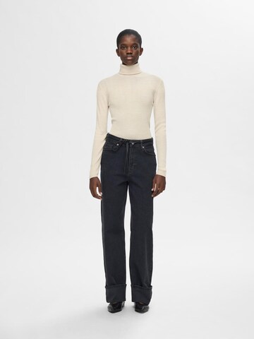 SELECTED FEMME Trui 'Naja' in Beige