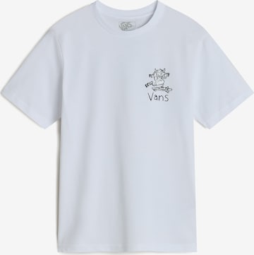 balta VANS Marškinėliai 'Board Gang': priekis