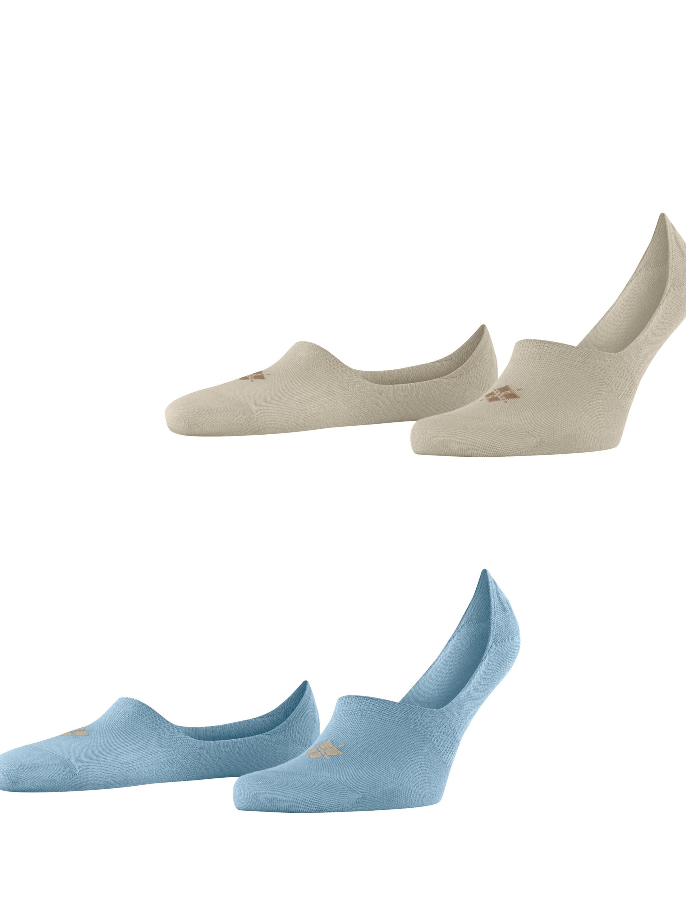 BURLINGTON Füßlinge 'Everyday 2-Pack'‌‌‌‌‌‌‌‌‌‌ in Blau: Vorderseite