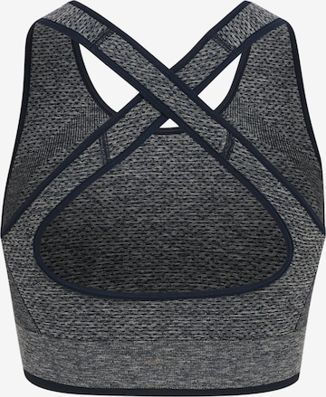 Bustier Soutien-gorge de sport Hummel en bleu