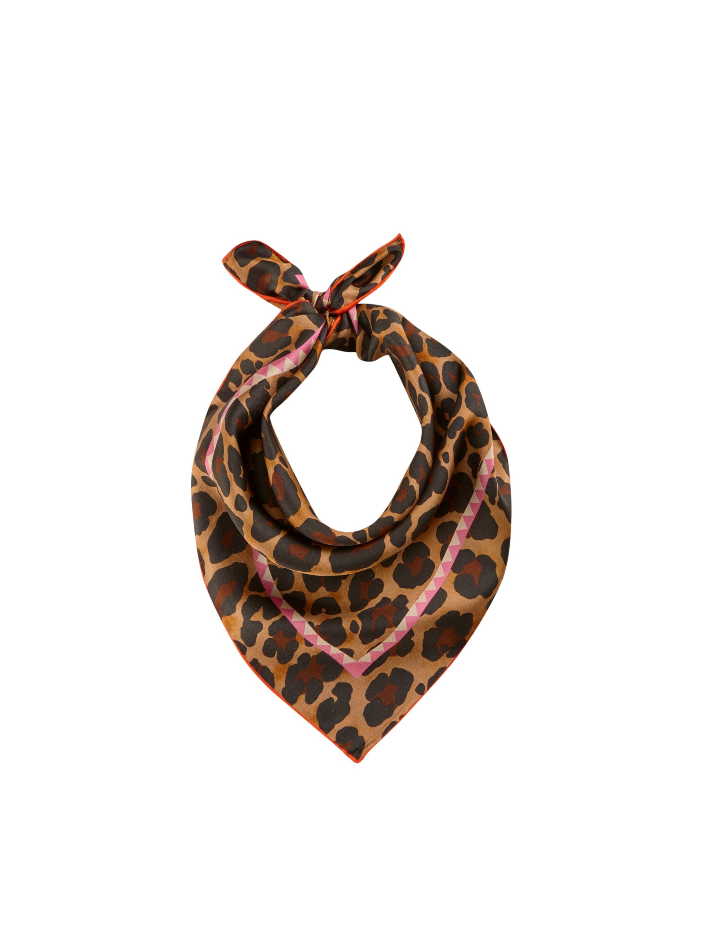Foulard CODELLO en marron : devant