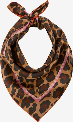 CODELLO Tuch in Braun: Vorderseite