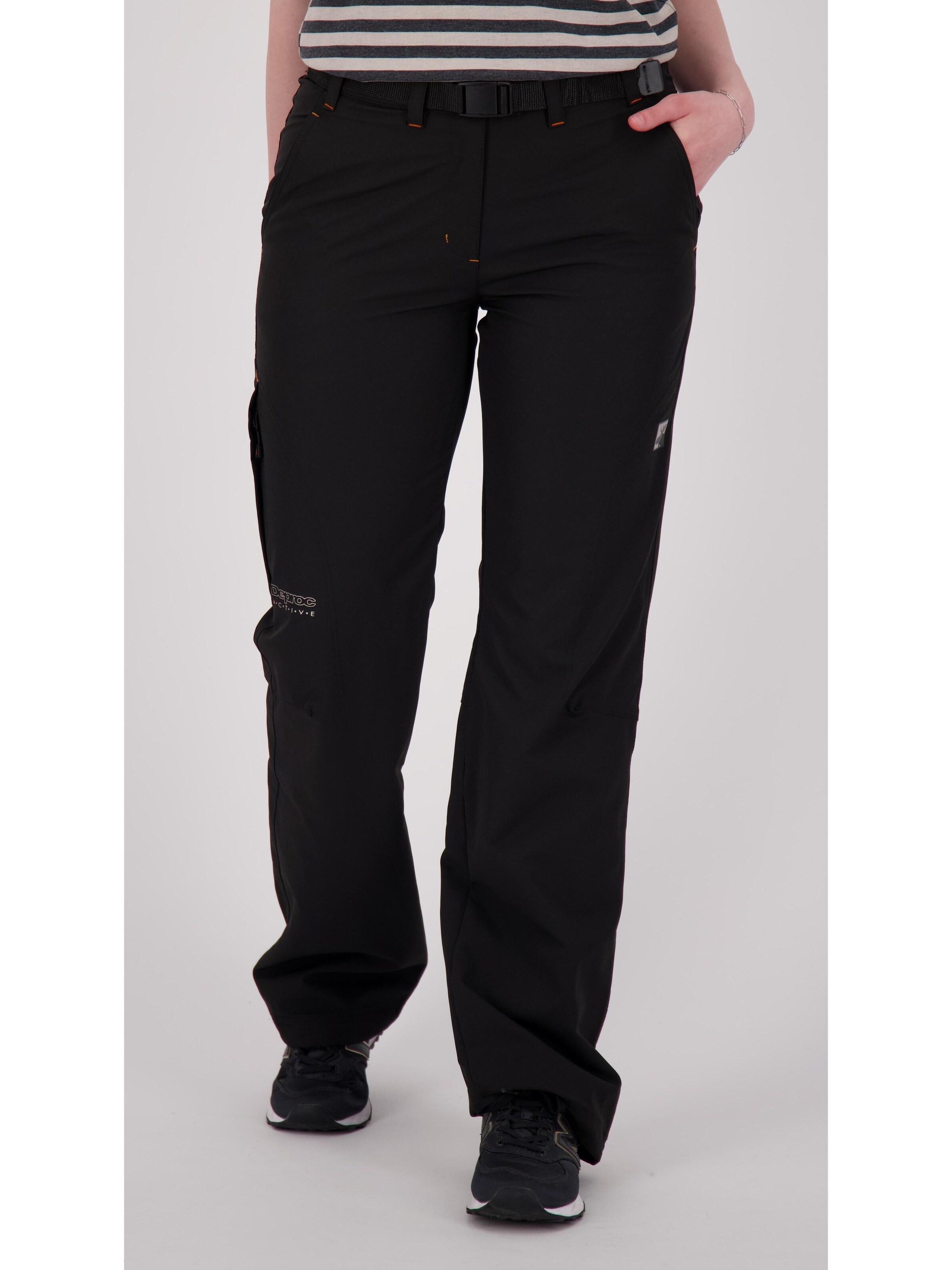 deproc Regular Outdoor Pants 'BRANDON' in Black