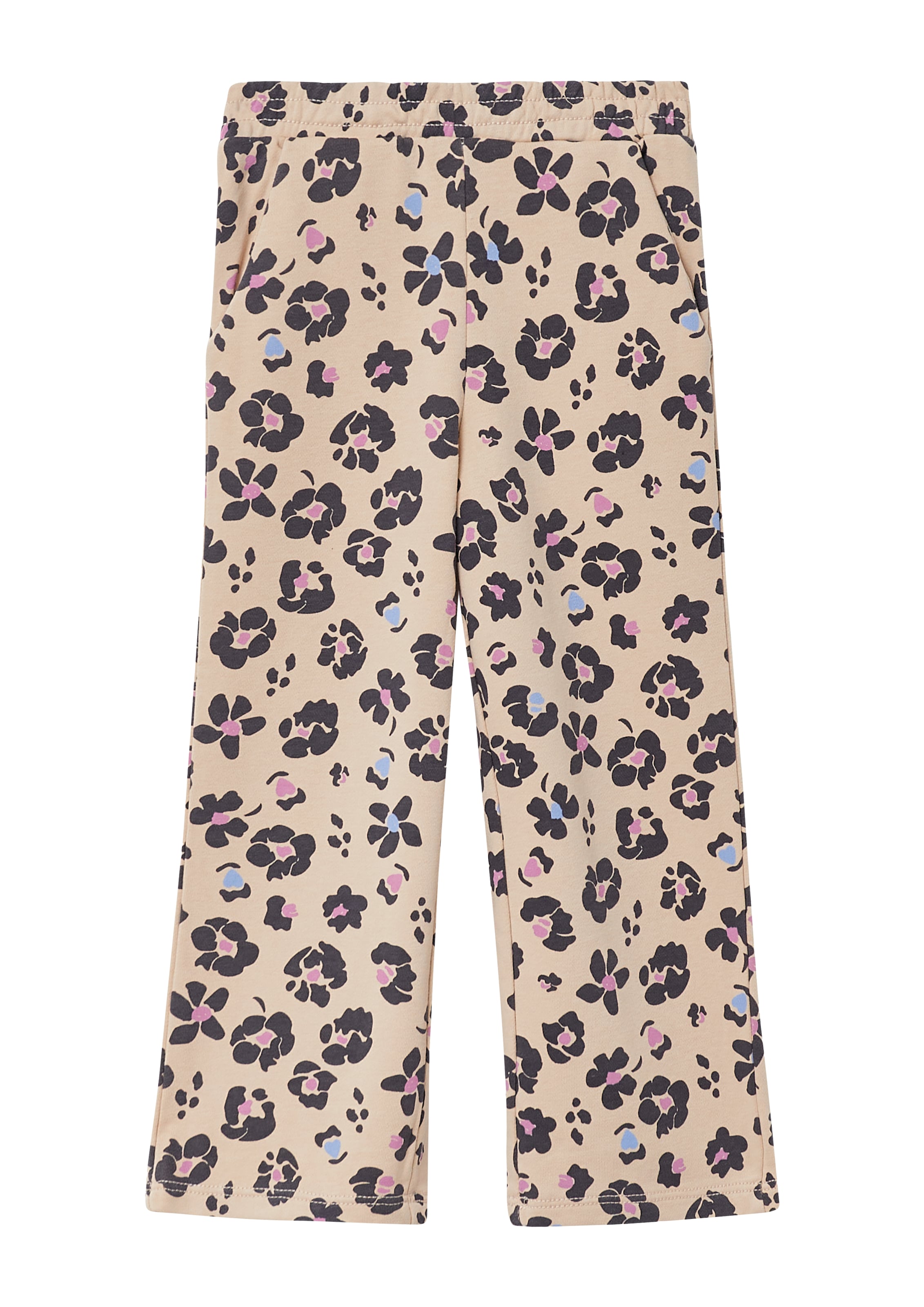 Loosefit Pantalon s.Oliver en beige : devant