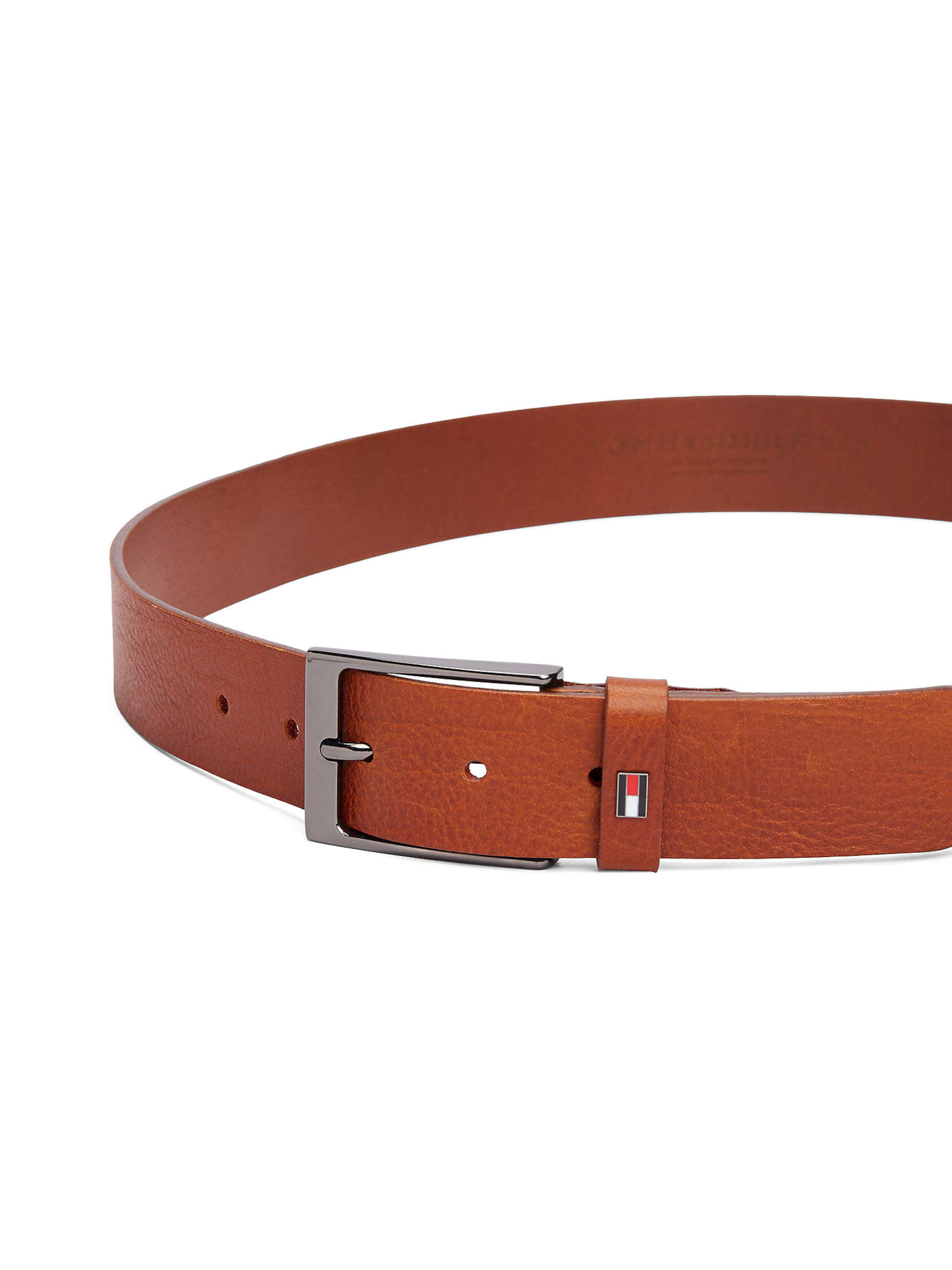 Ceinture 'Layton' TOMMY HILFIGER en marron