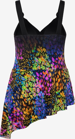 Ulla Popken Swimsuit Dress in Mixed colors