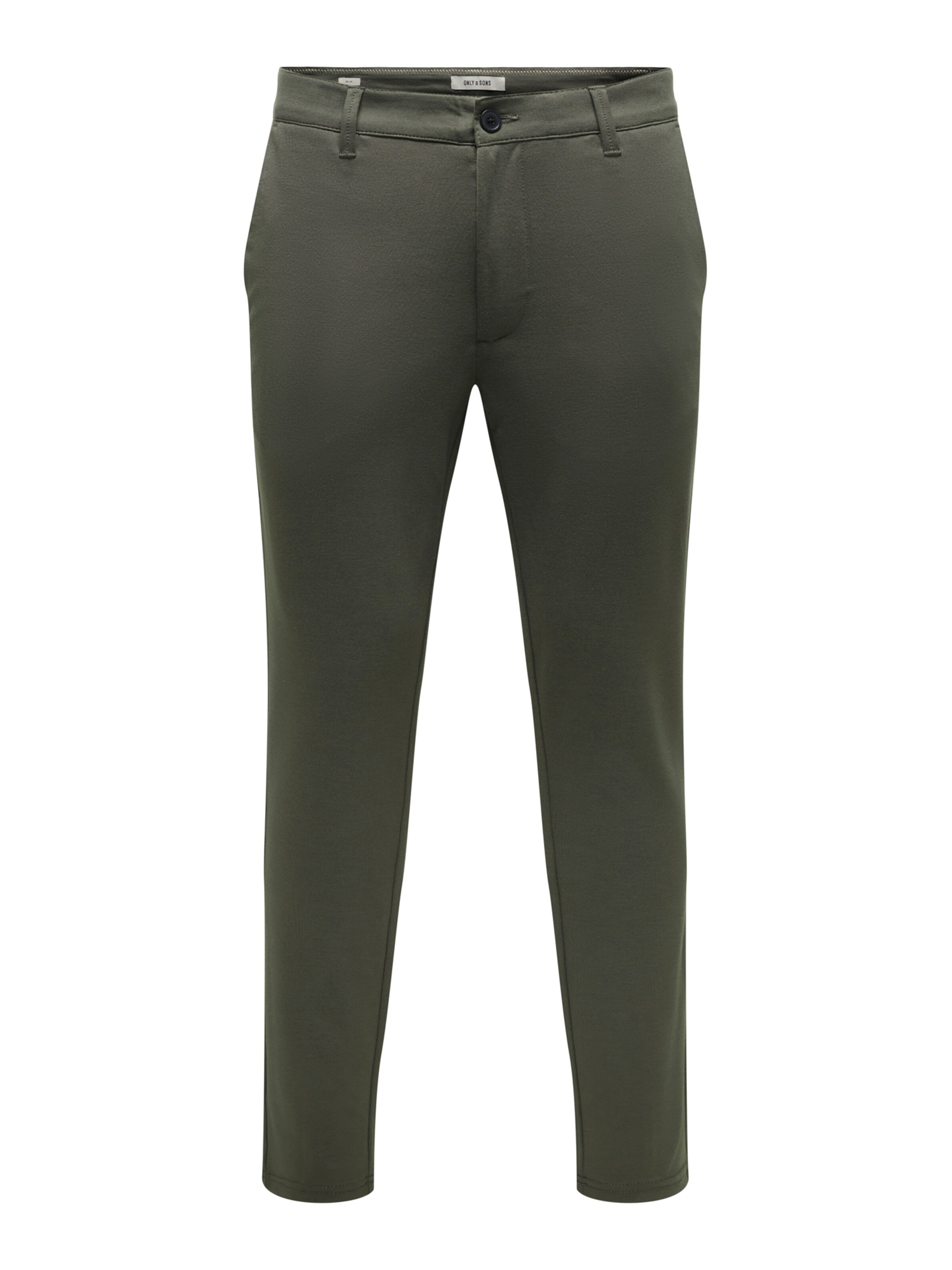 Only & Sons Slimfit Hose 'ONSMARK' in Grau: Vorderseite