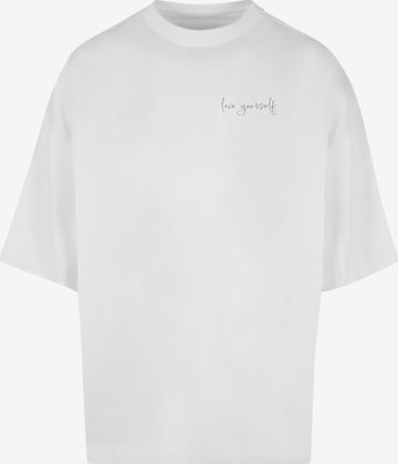 Merchcode Shirt 'Love Yourself' in White: front
