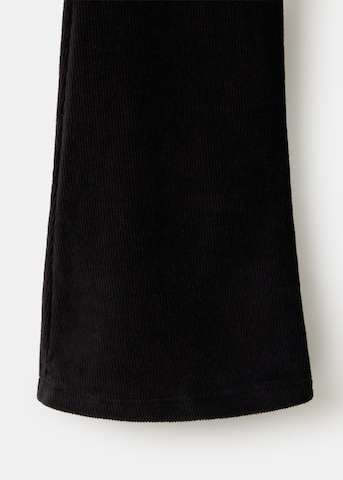 MANGO KIDS Flared Leggings 'PAULA' in Zwart