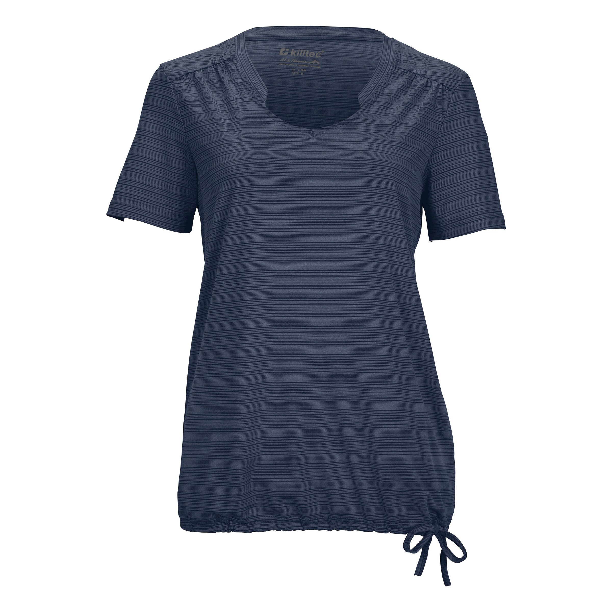 KILLTEC Performance Shirt in Blue: front