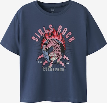 NAME IT Футболка 'NKFKASSANDRA' в Синий: спереди