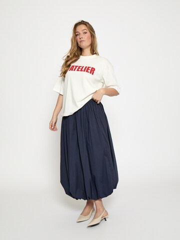 minus - Top 'Stine' en blanco