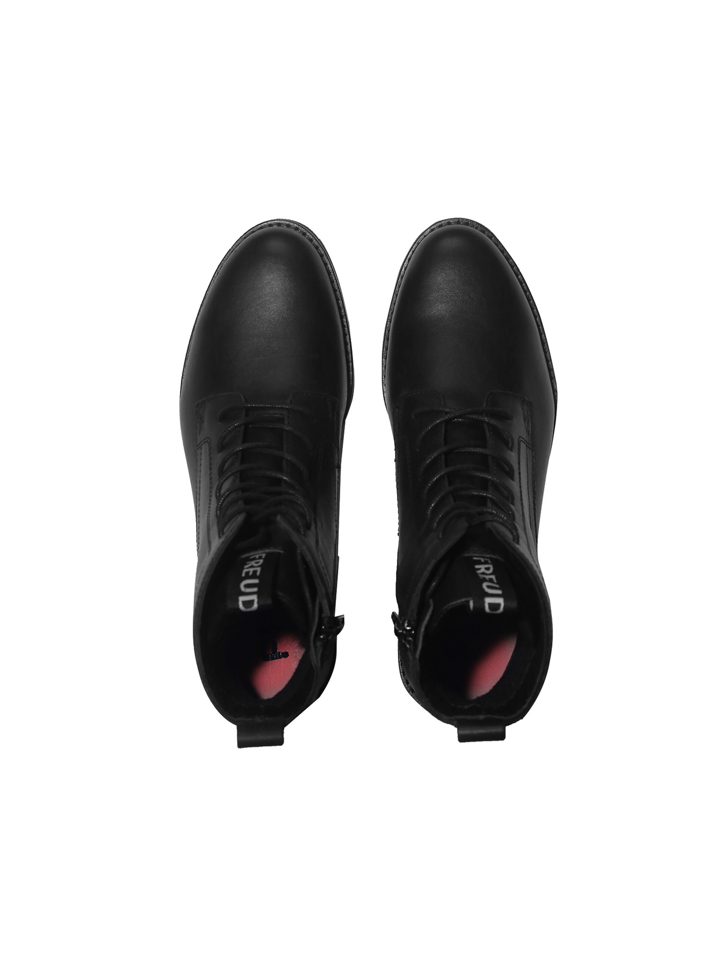 FREUDE Lace-up bootie 'BONNIE' in Black