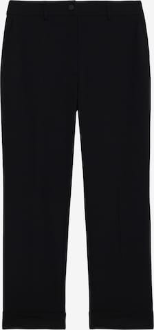 regular Pantaloni di oltre in nero: frontale