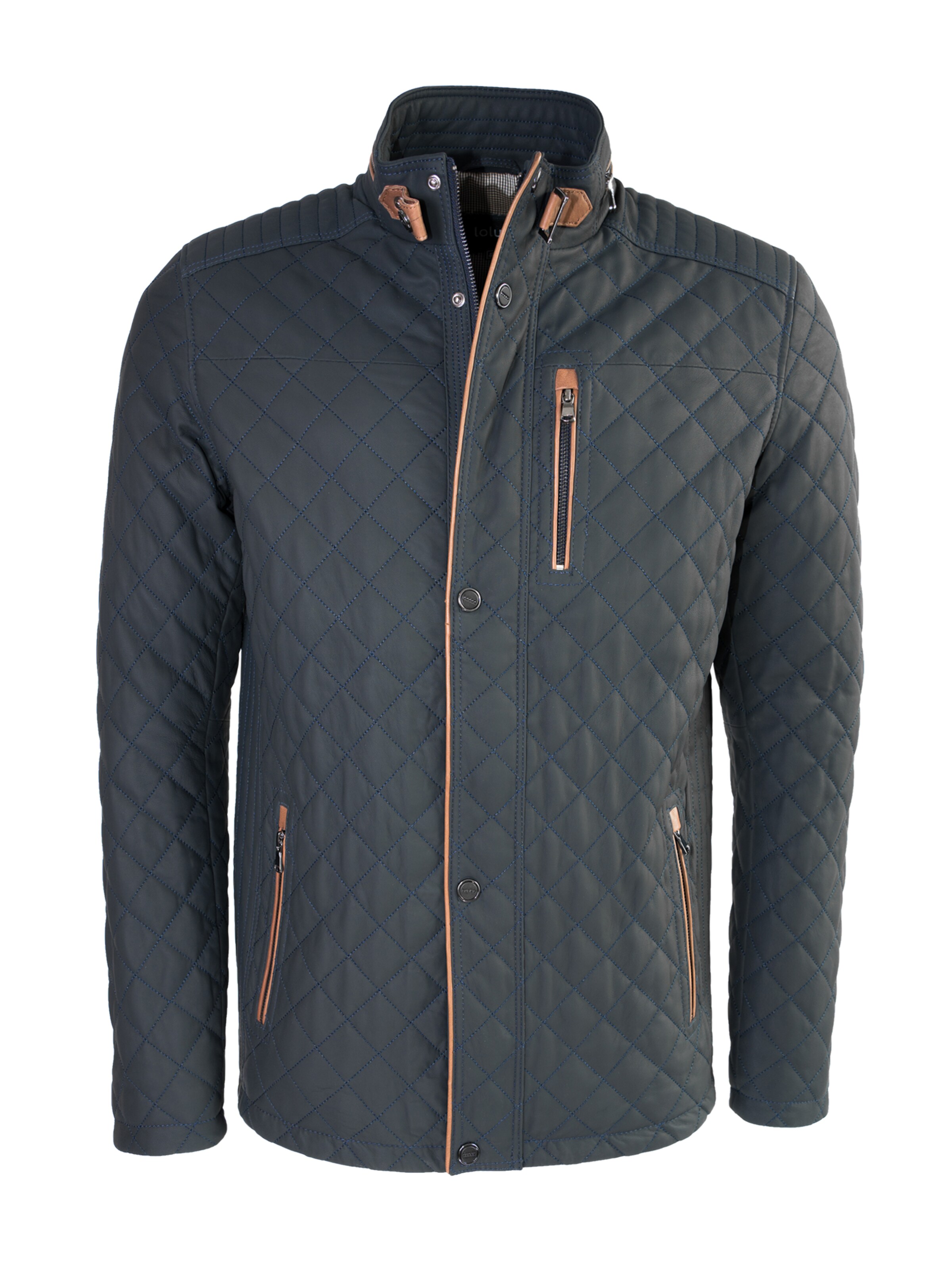 Veste mi-saison LOLUS en bleu : devant