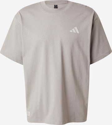 ADIDAS PERFORMANCE Sportshirt 'Mercedes - AMG Petronas Formula One Team Premium Sweat' in Beige: Vorderseite