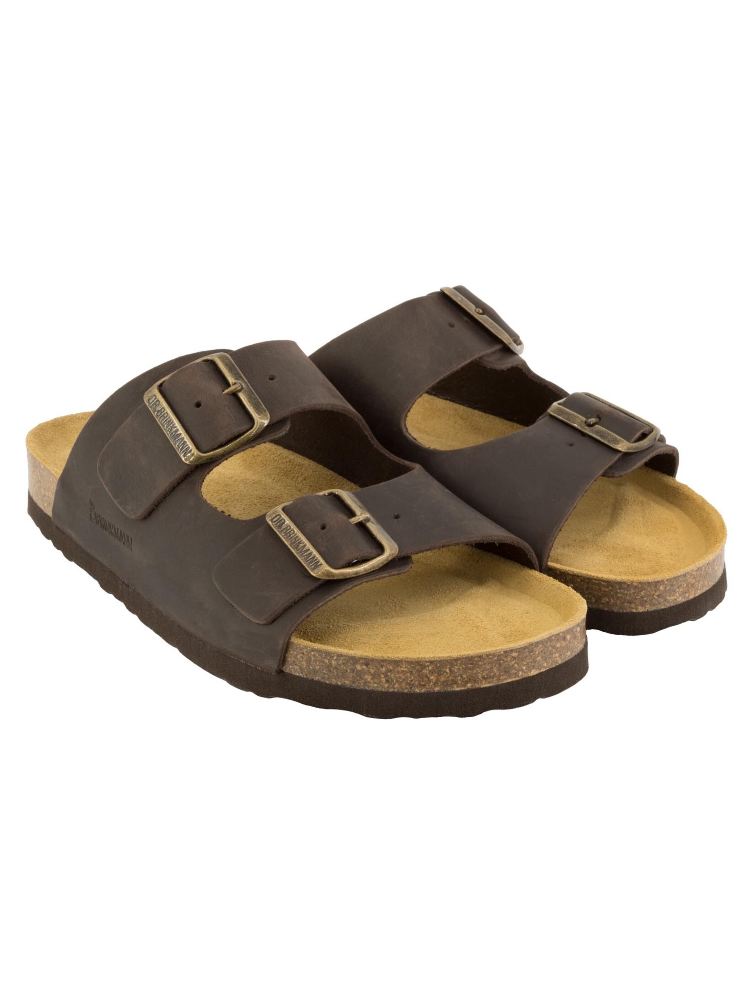 DR. BRINKMANN Mules 'Bonillo' in Brown