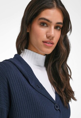 Peter Hahn Knit Cardigan in Blue