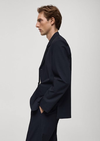 MANGO MAN Regular fit Suit Jacket 'Parioli' in Blue