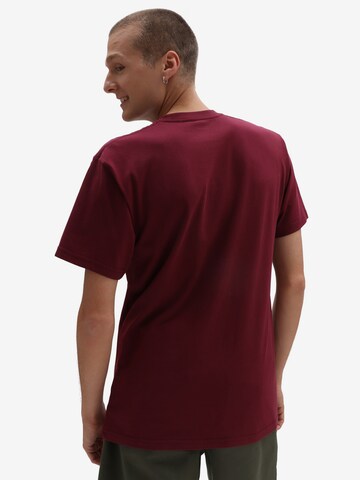 Coupe regular T-Shirt VANS en rouge