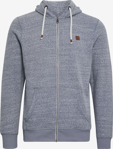 11 Project - Sudadera con cremallera en azul: frente