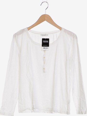 hessnatur Top & Shirt in XXL in White: front