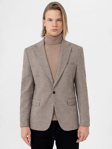 Daniel Hills - Regular Fit Jaqueta em cinzento: frente