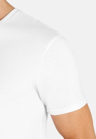 T-Shirt camano en blanc