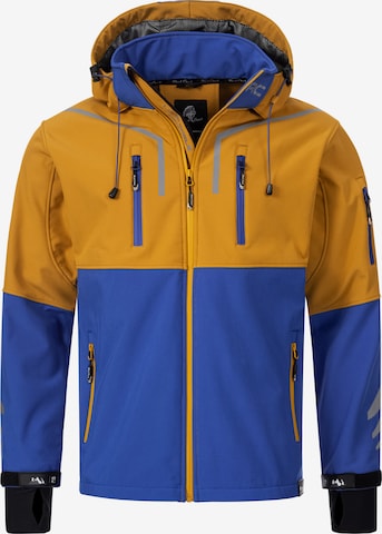 Rock Creek Outdoorjacke in Blau: predná strana