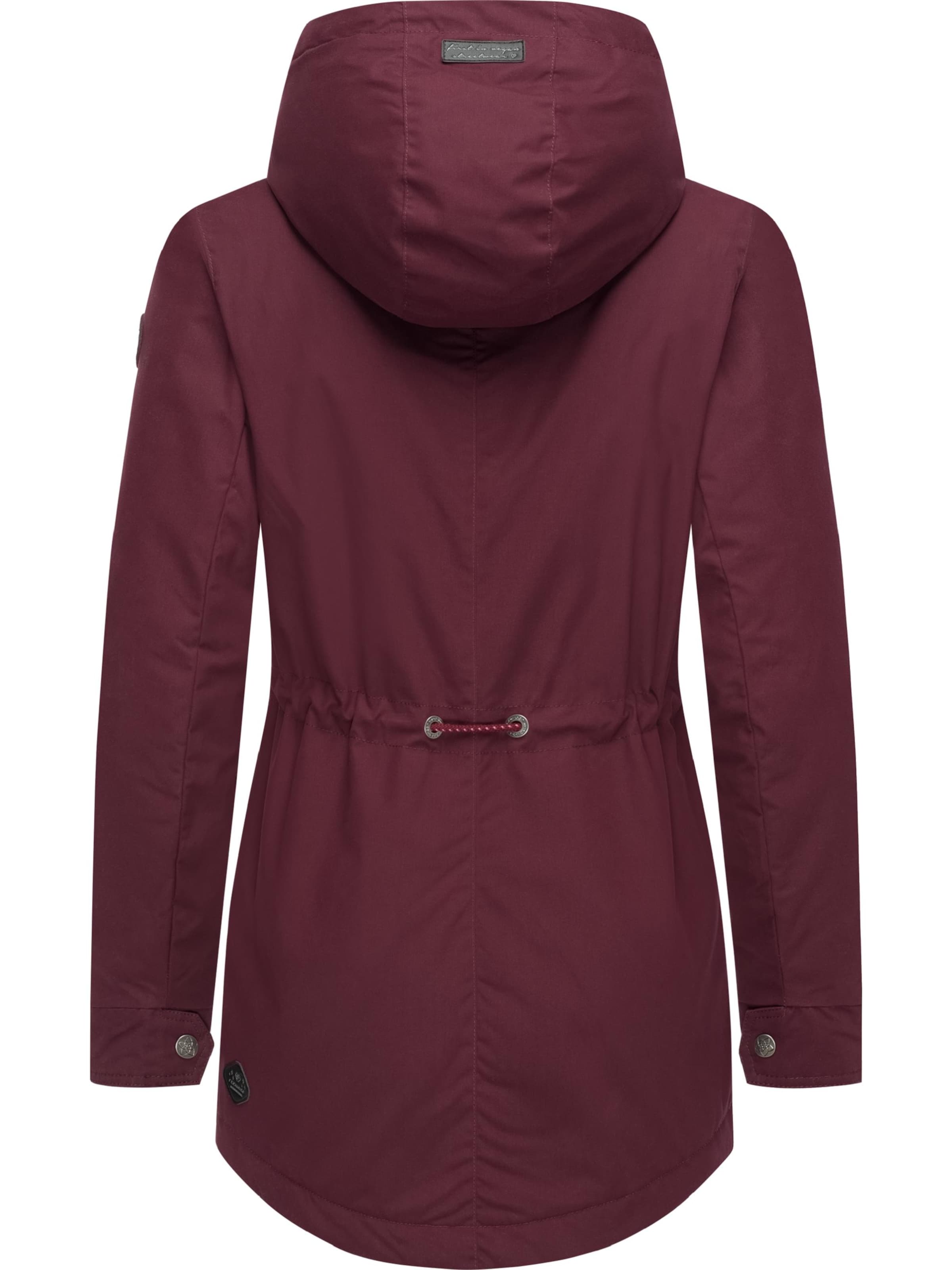 Ragwear Χειμερινό παρκά 'Monadis' σε κόκκινο