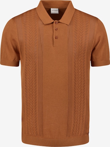 No Excess Shirt in Brown: front