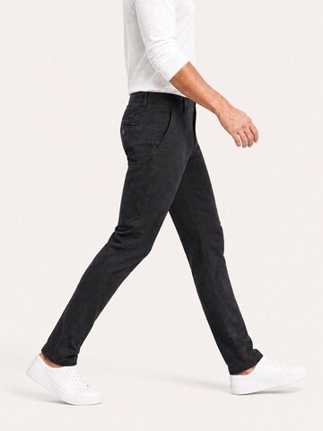 yazubi Slim fit Chino Pants 'Kyle' in Black