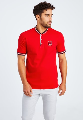 Leif Nelson Shirt in Rot: predná strana