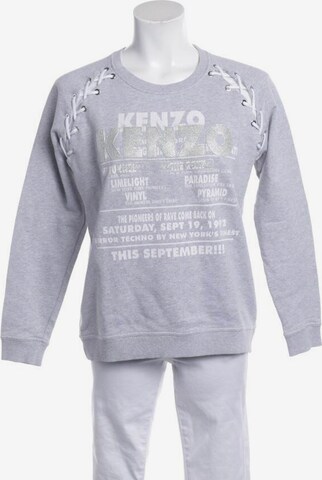 KENZO Sweatshirt / Sweatjacke S in Grau: predná strana