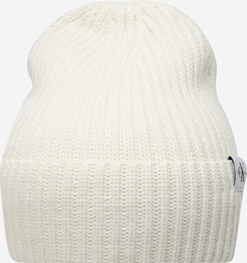 Calvin Klein Jeans Beanie in White: front