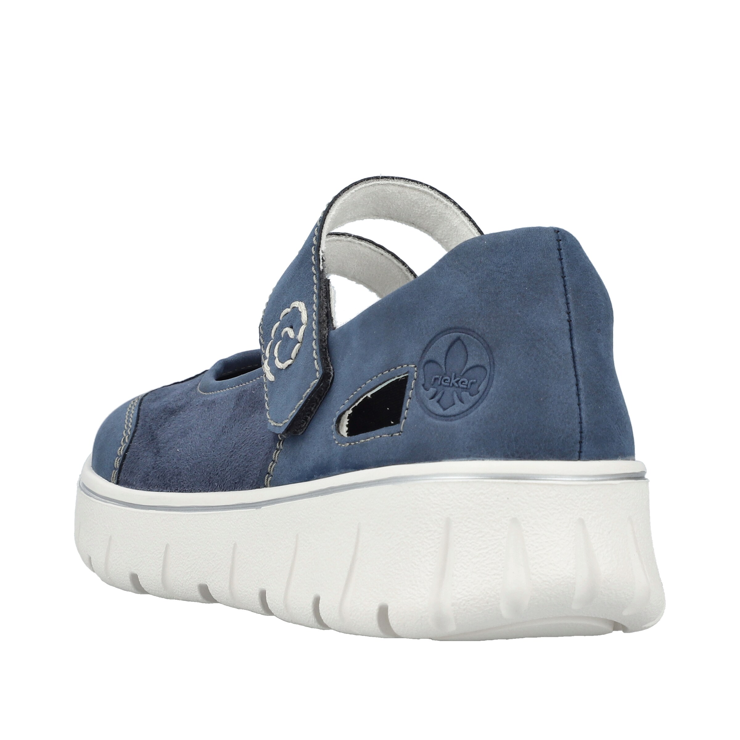 Rieker Ballet Flats 'N1350' in Blue