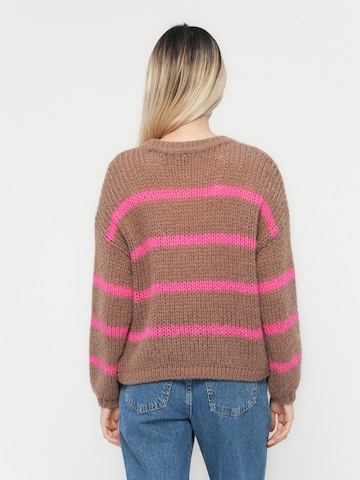 Pull-over 'ONLALYSSA' ONLY en marron