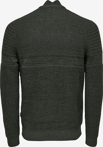 Only & Sons Sweater in Green