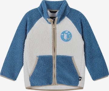Reima Fleece jas 'Moomin Kramgo' in Blauw: voorkant