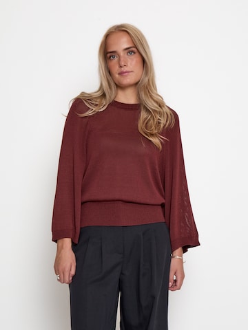 Peppercorn Top 'Riley' in Rood: voorkant