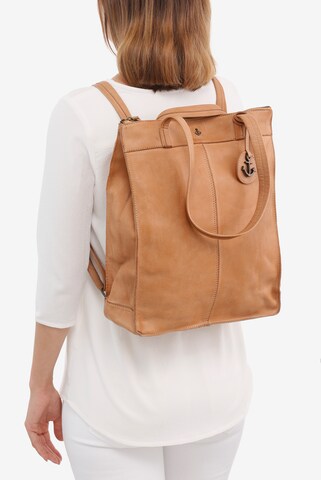 Harbour 2nd Rucksack 'Franka' in Braun