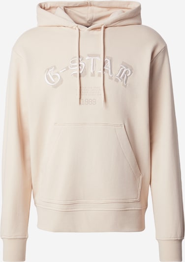 G-STAR Sweater majica u bež / tamno bež / bijela, Pregled proizvoda