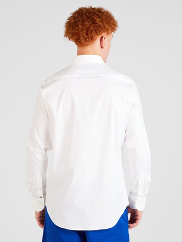 Coupe regular Chemise Tommy Hilfiger Tailored en blanc